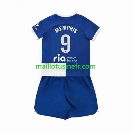 Maillot de Foot Atlético Madrid 2 Memphis Depay 9 Extérieur 2023-24 - Enfant Maillot de Foot Atlético Madrid 2 Memphis Depay 9 Extérieur 2023-24 - Enfant